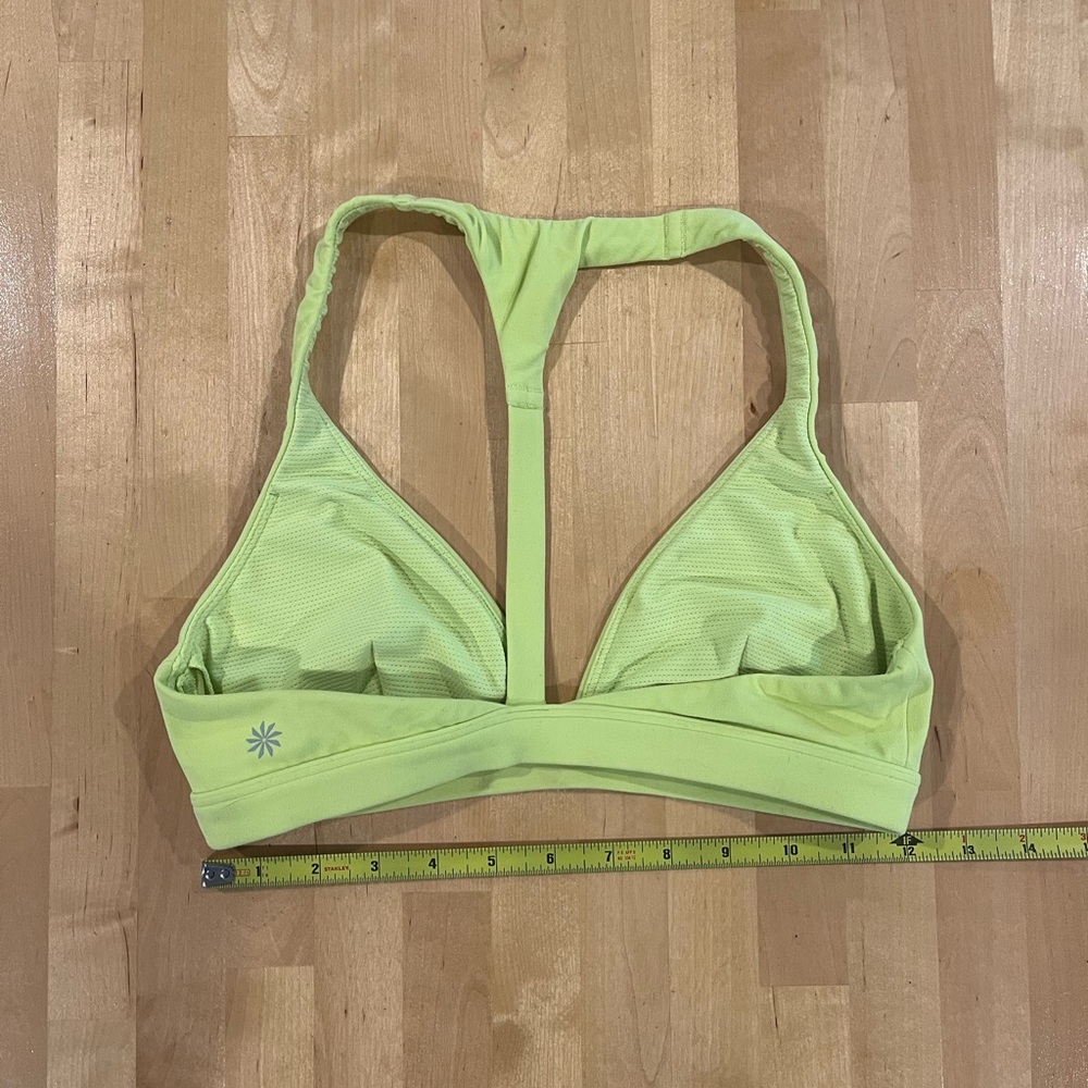 Athleta Lime Sports Bra SMALL